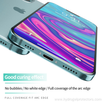 UV Fiber Glass Protective Film For Curved Phone